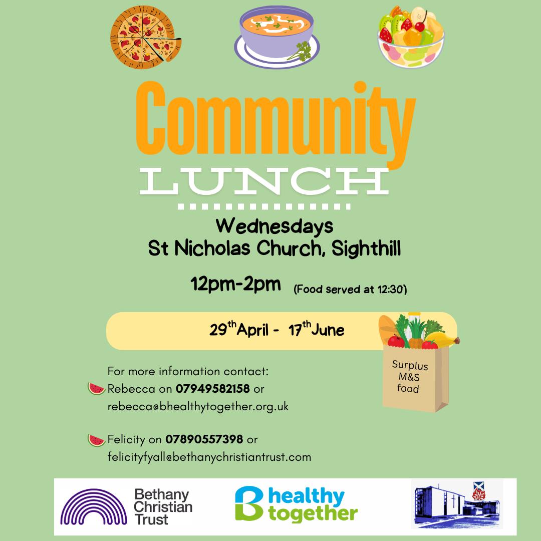 Community Lunch St Nicholas Church