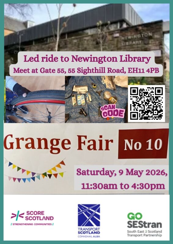 Led Cycle ride to the Grange Fair