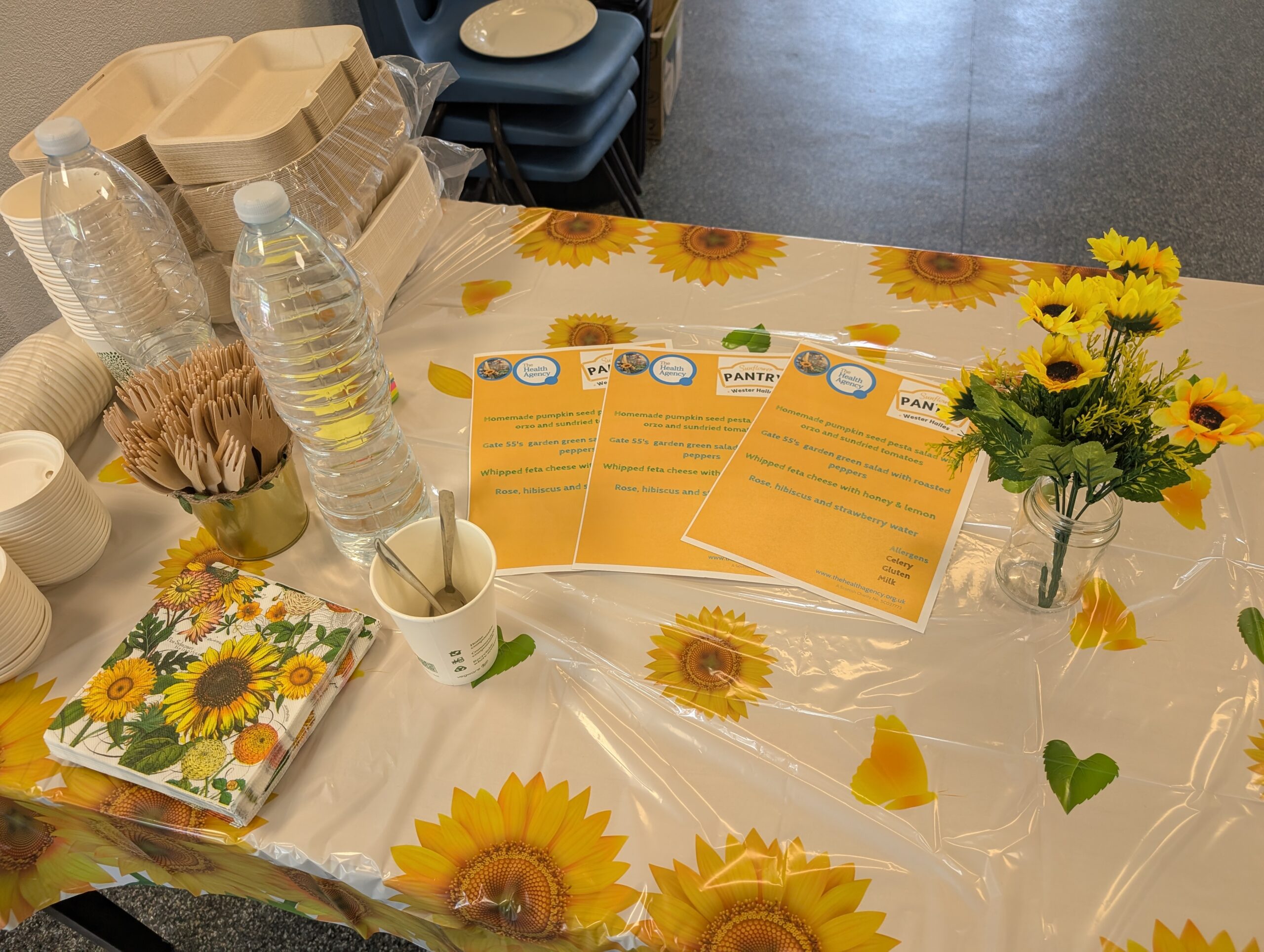 Sunflower Pantry Official Opening at Gate 55