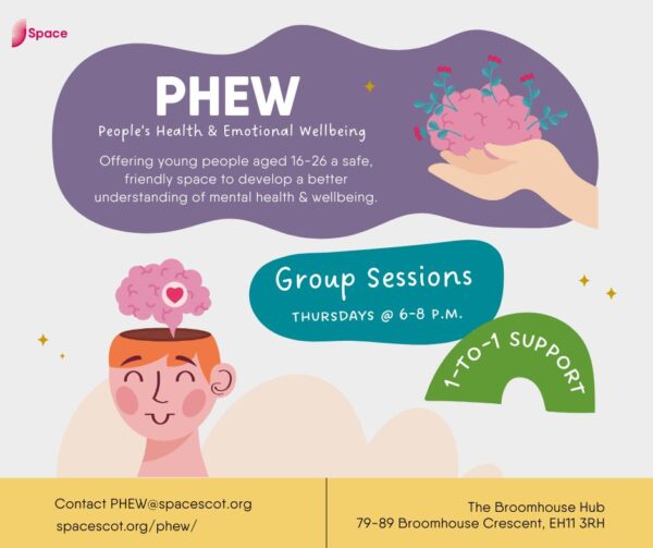 Phew health and emotional wellbeing support