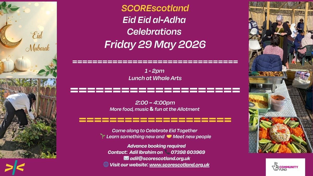 scorescotland eid al-adha celebration