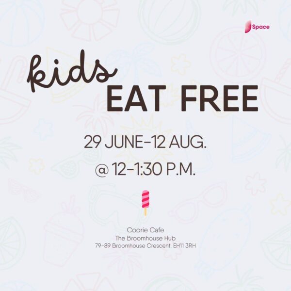 summer kids eat free at coorie cafe