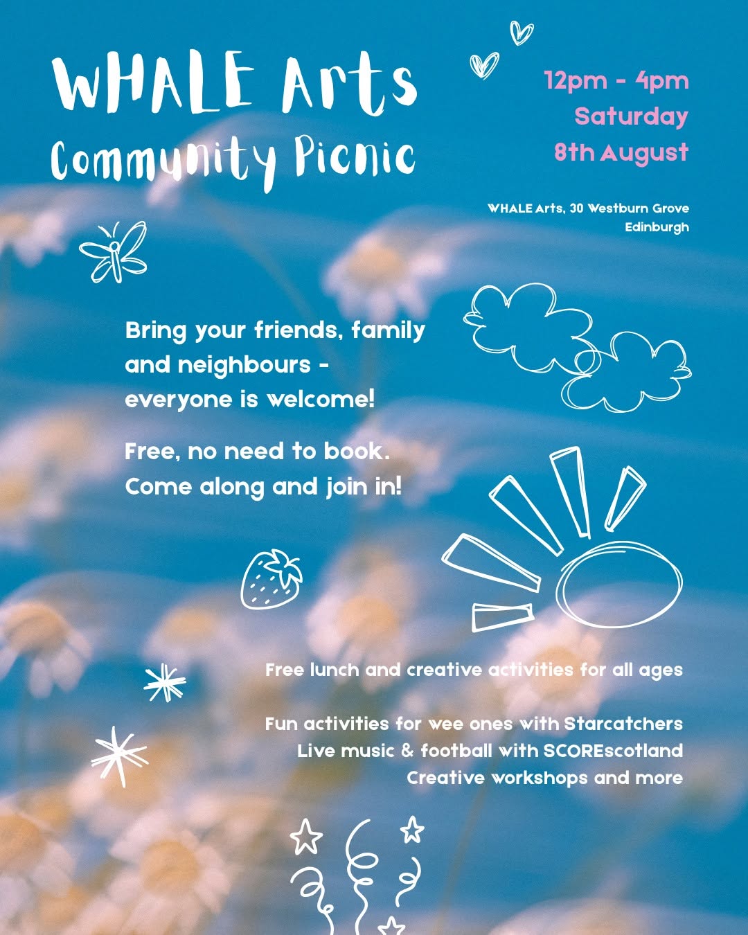 whale arts community picnic