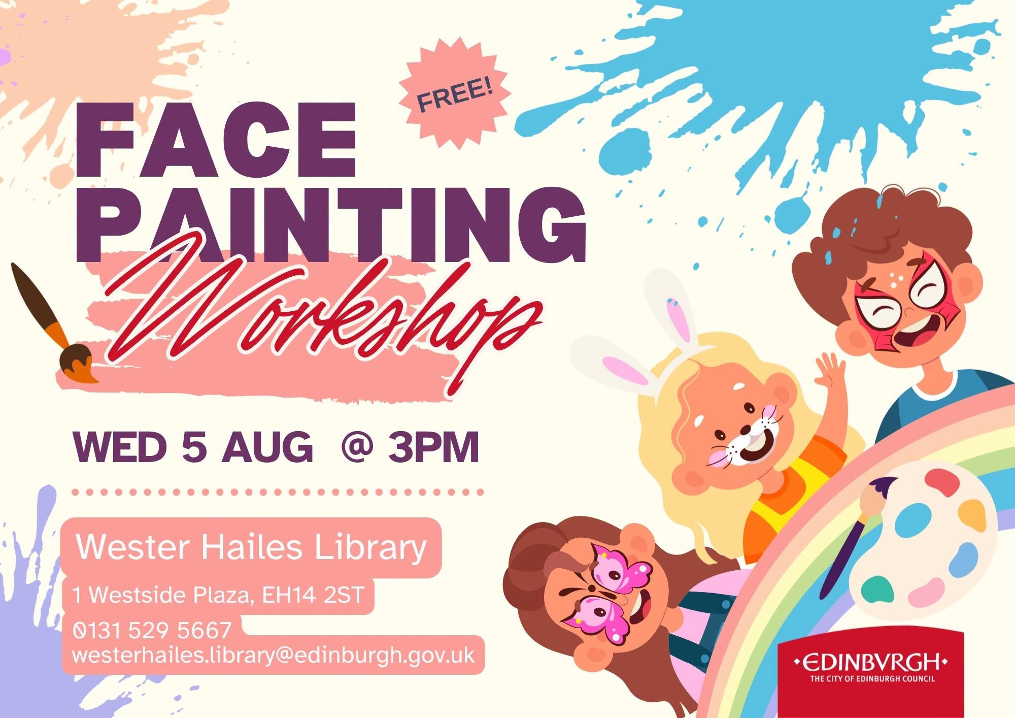 Facepainting workshop