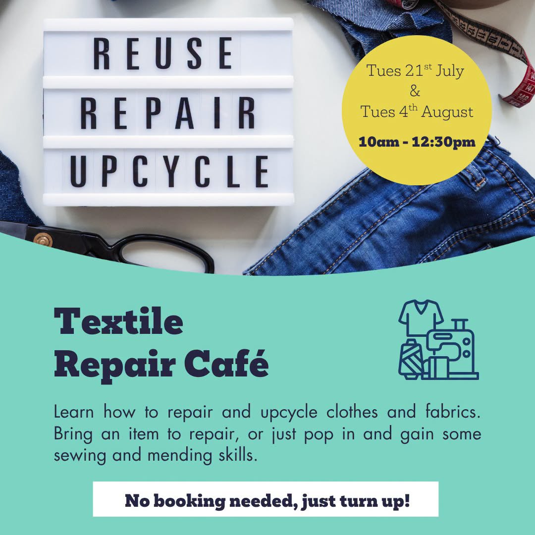 Textile Repair Cafe at WHALE