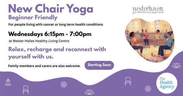 chair yoga at the health agency