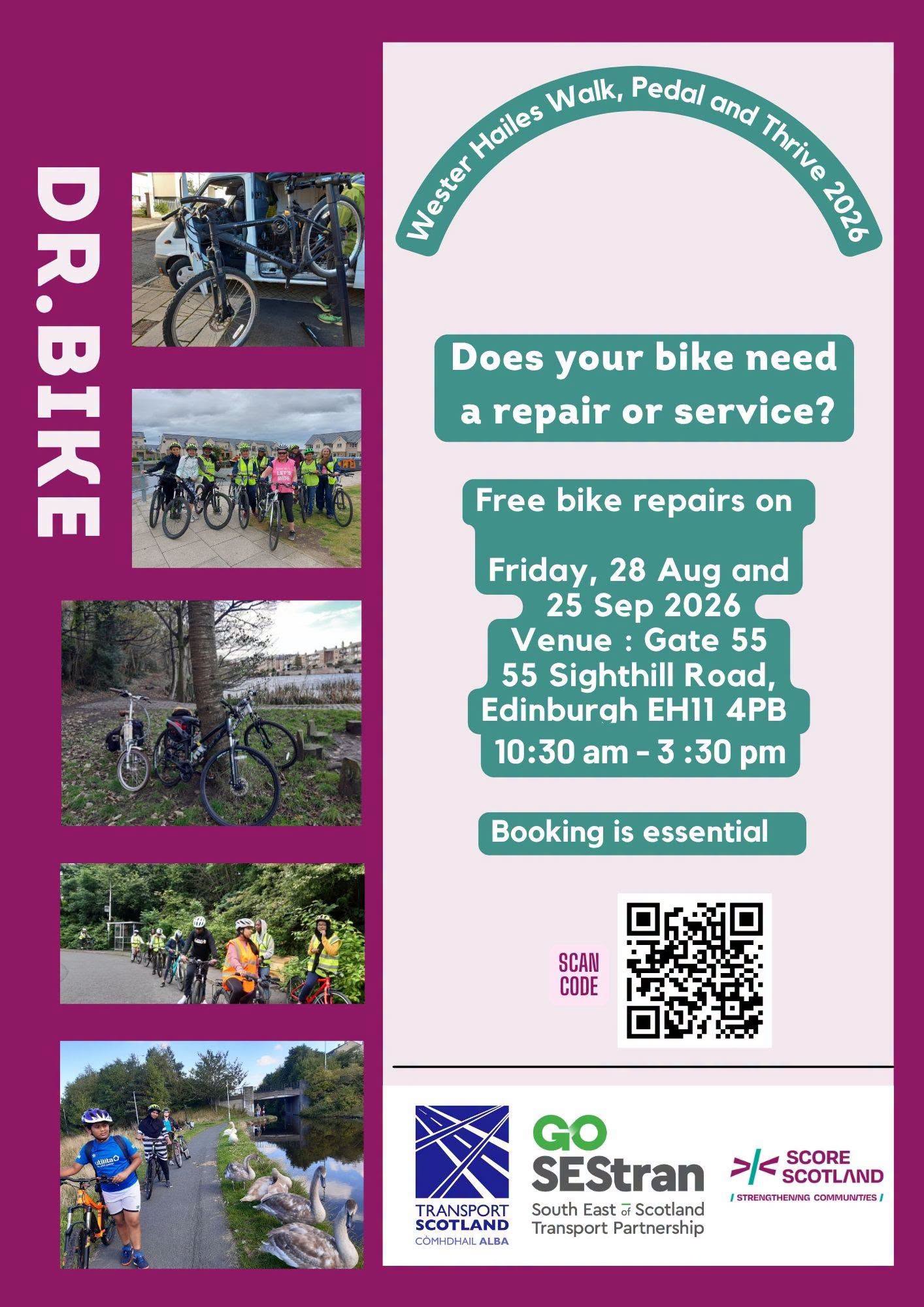 dr bike with scorescotland