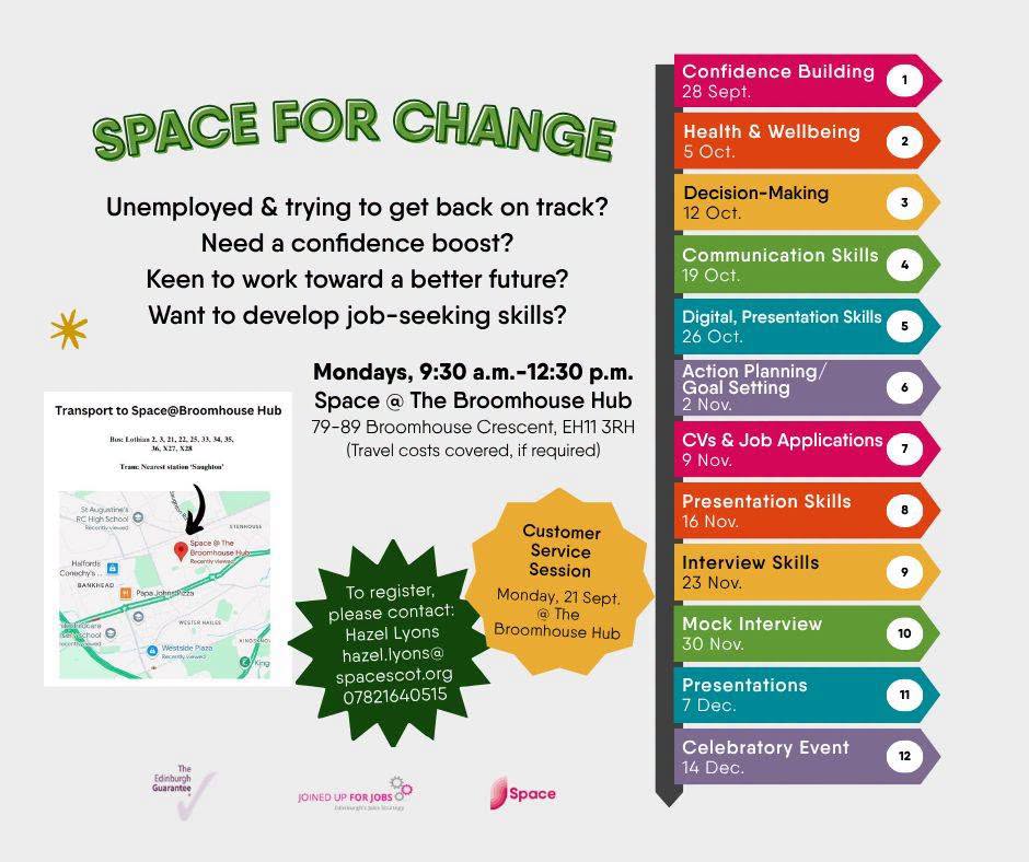 space for change at boomhouse