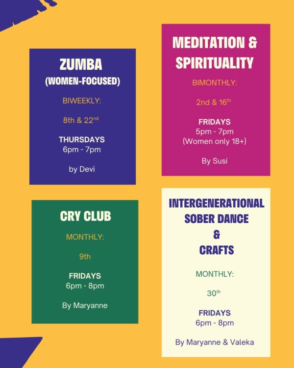 Community Wellbeing Collective October programme