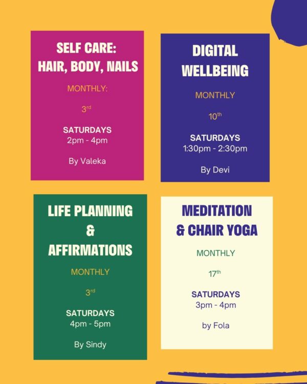 Community Wellbeing Collective October programme
