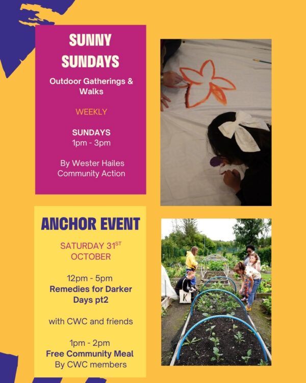 Community Wellbeing Collective October programme