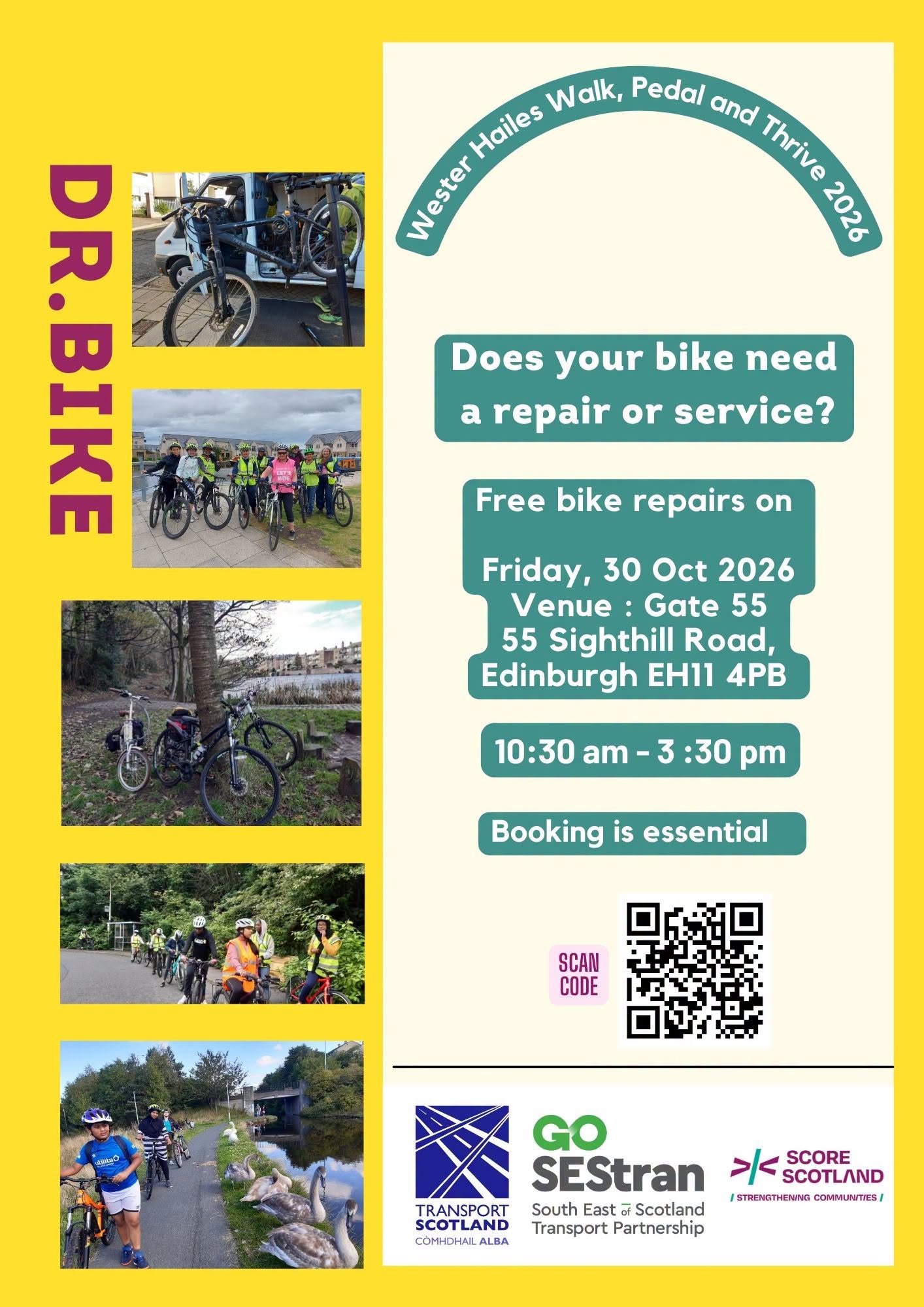 dr bike with scorescotland